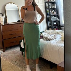 Zara skirt green size small